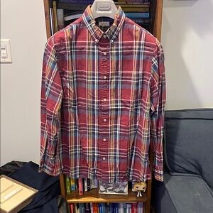 Sonoma Men's Multicolor Plaid Button-Down Shirt